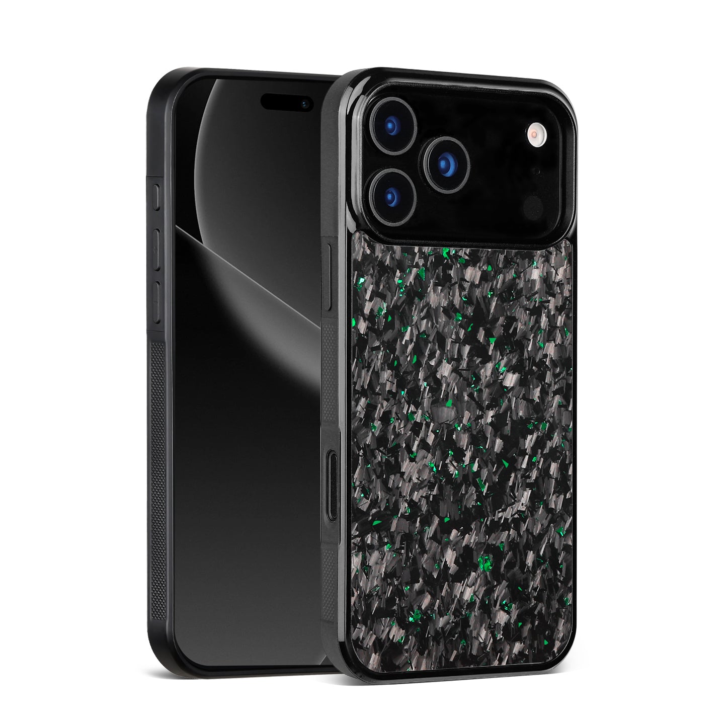 2.fine grain forged carbon fiber green