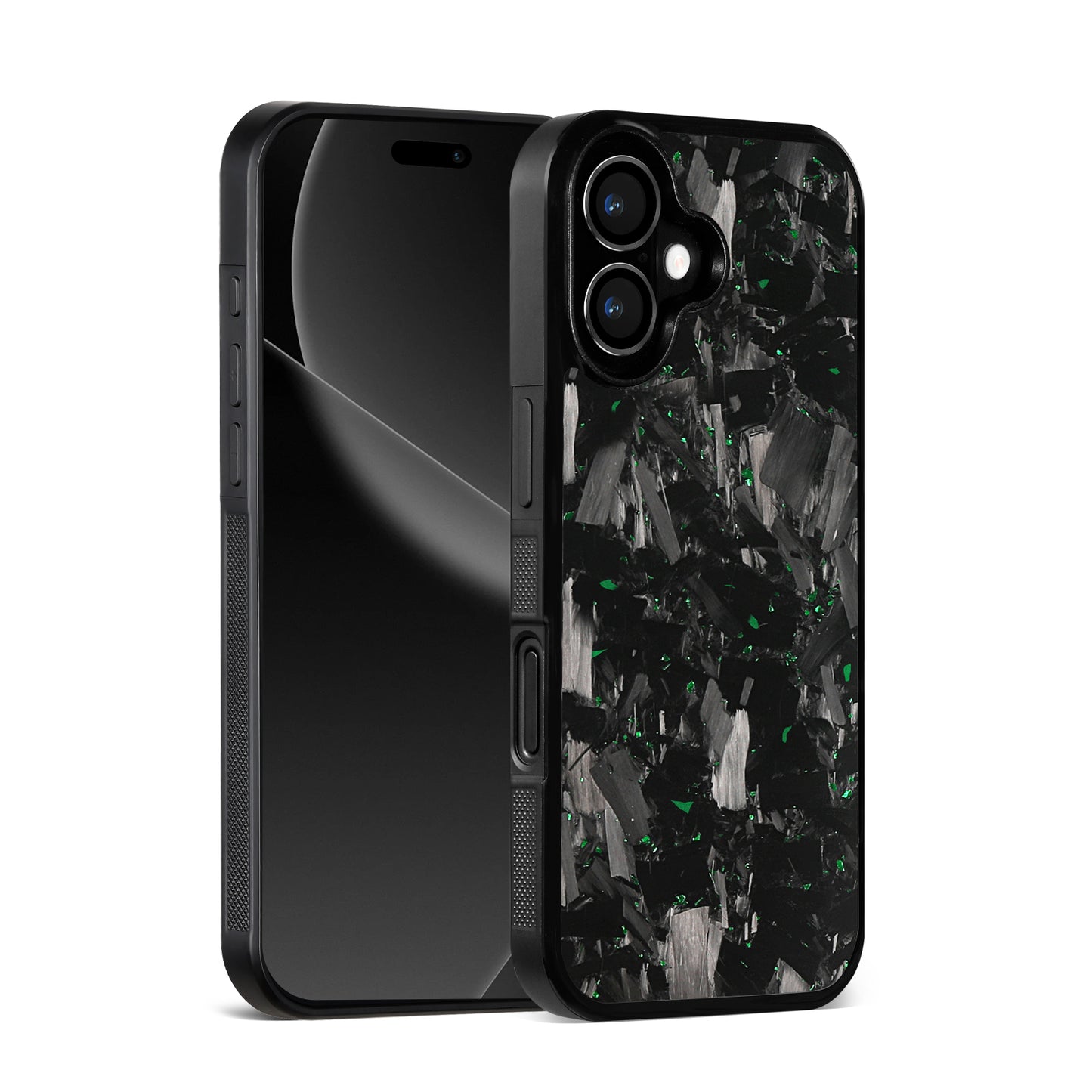 3.large grain forged carbon fiber blackcolor metal frame green