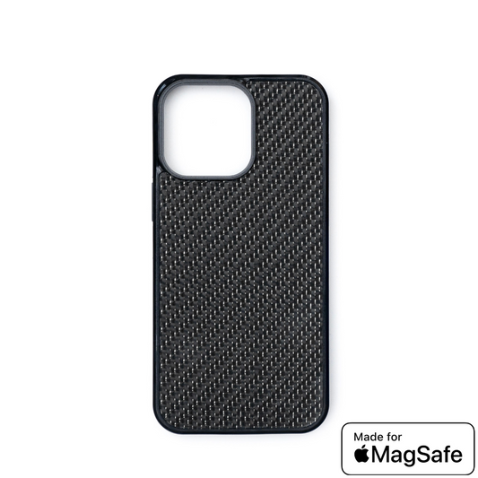 iPhone ClassicArmor™ - Silver Carbon with MagSafe