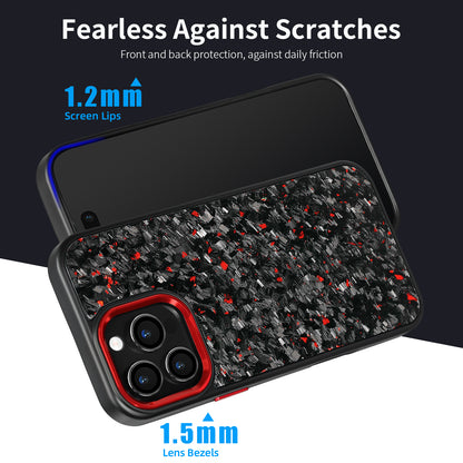 1. fine grain forged carbon fiber price blackcolor metal lens blue