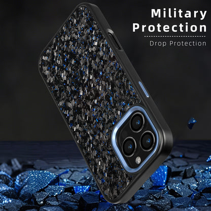 1. fine grain forged carbon fiber price blackcolor metal lens blue
