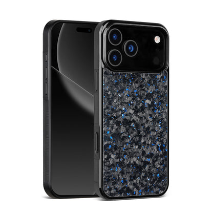 2.fine grain forged carbon fiber blue
