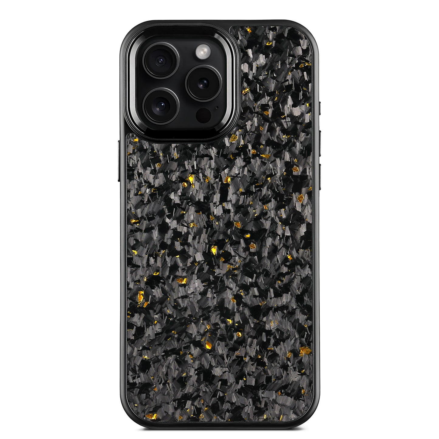 1. fine grain forged carbon fiber price blackcolor metal lens gold