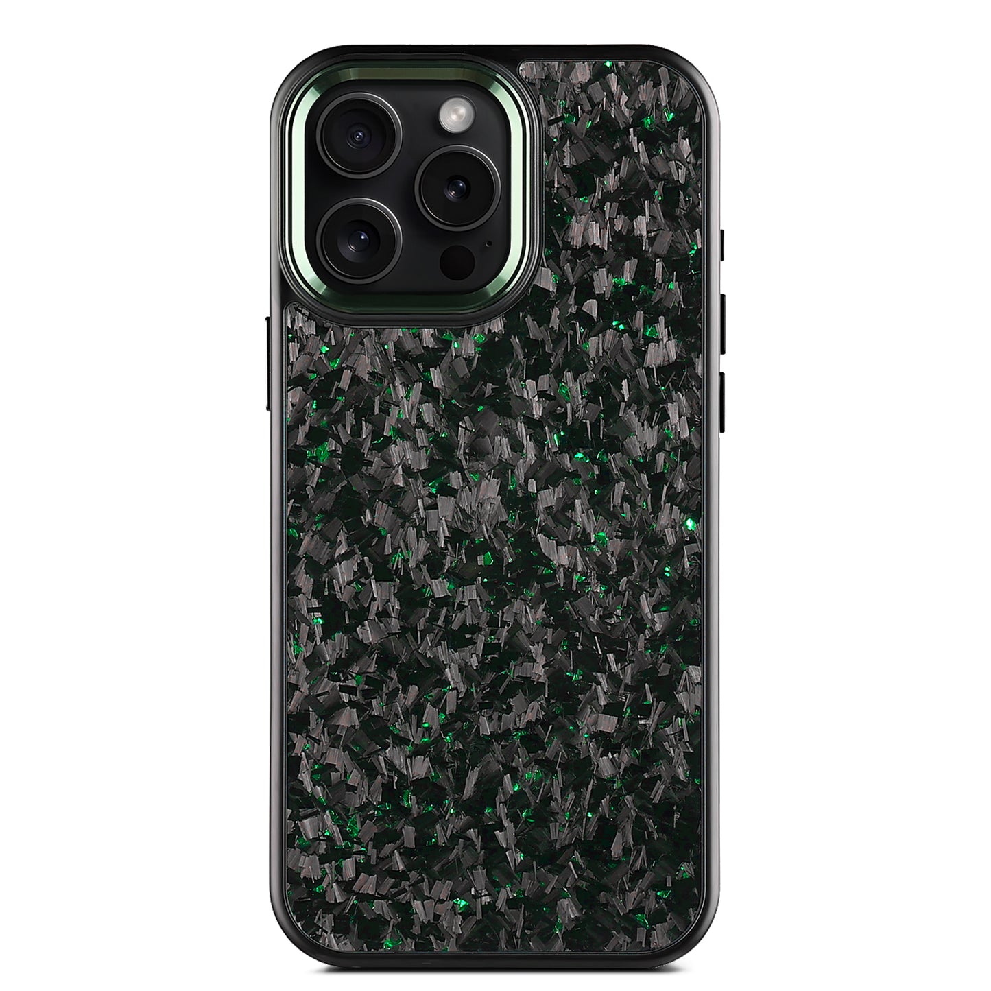 1. fine grain forged carbon fiber price blackcolor metal lens green