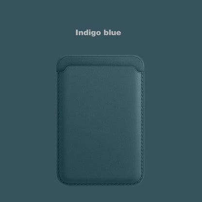 Magnetic Leather Card Holder