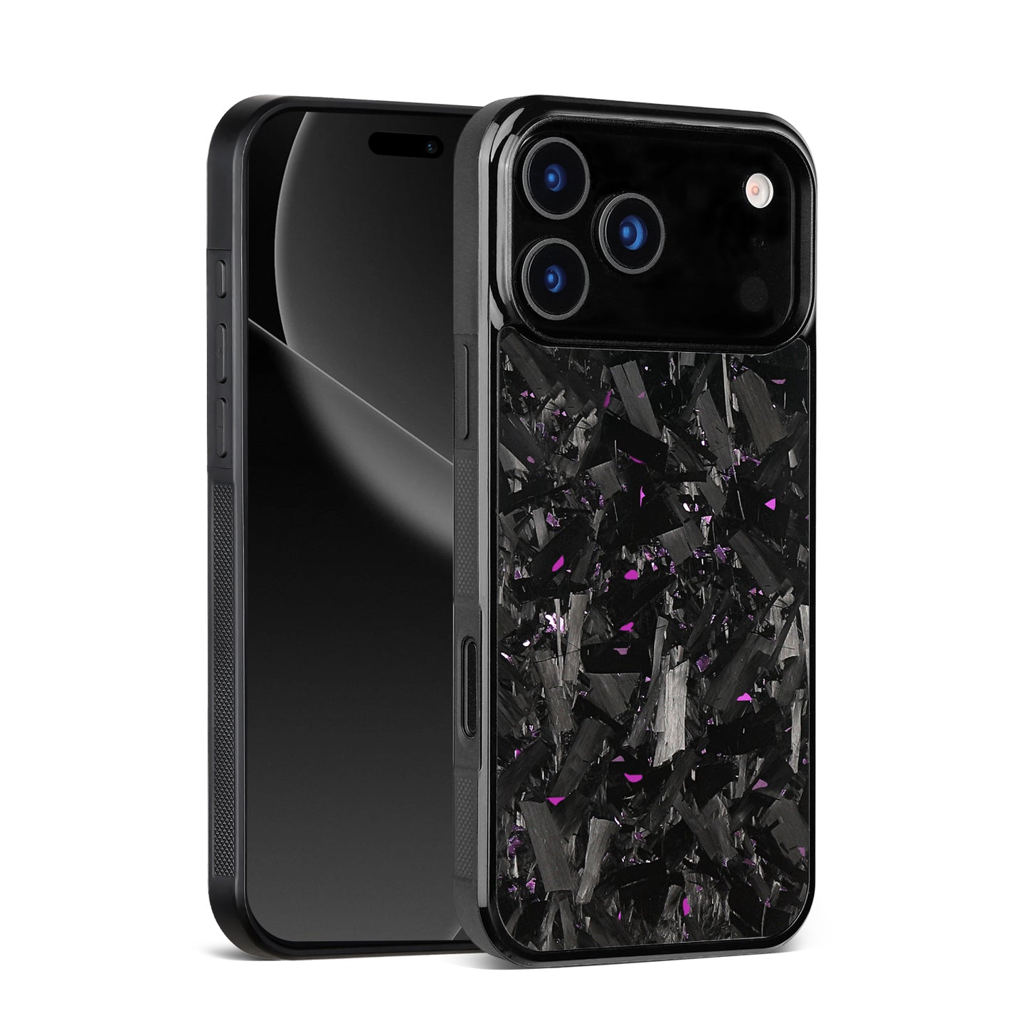 3.large grain forged carbon fiber blackcolor metal frame purple