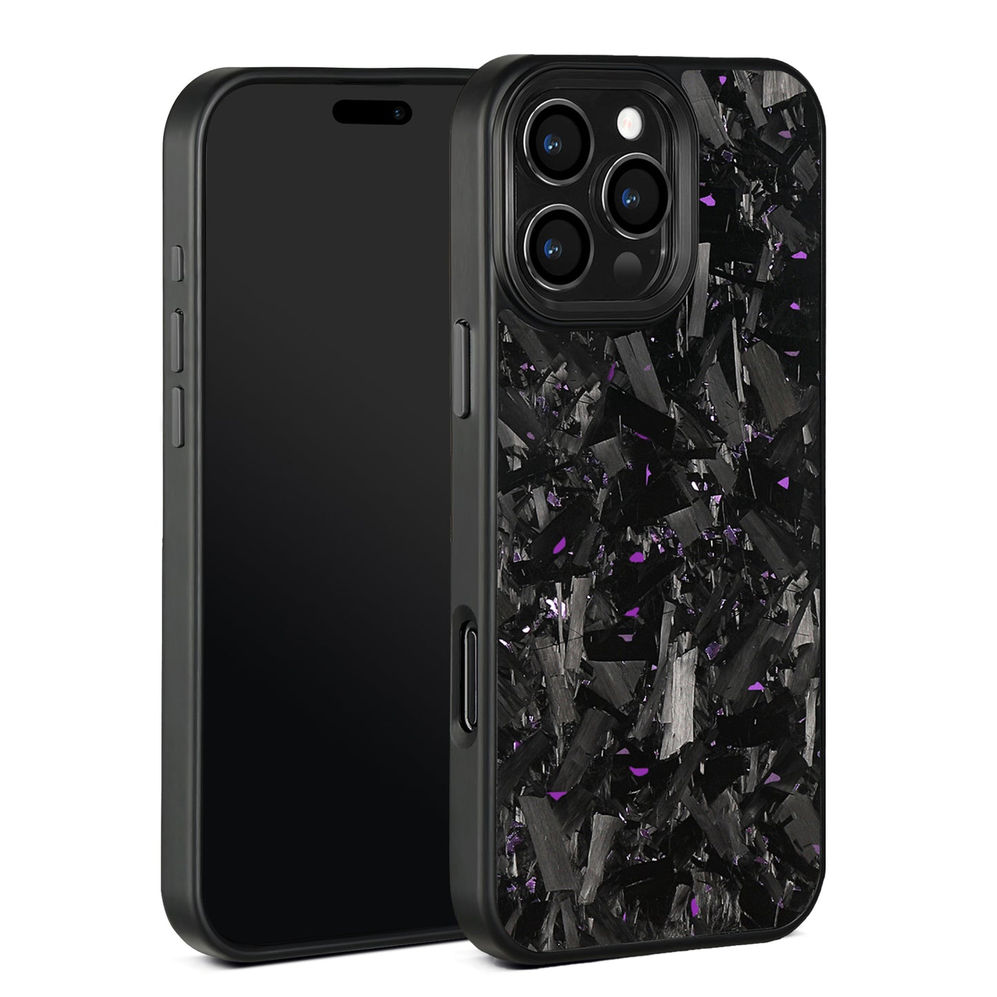 3.large grain forged carbon fiber blackcolor metal frame purple