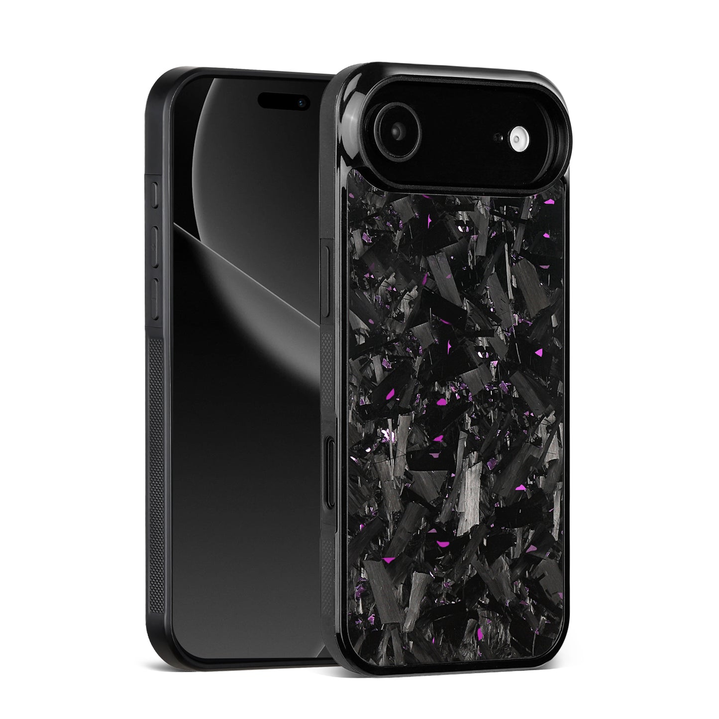 3.large grain forged carbon fiber blackcolor metal frame purple