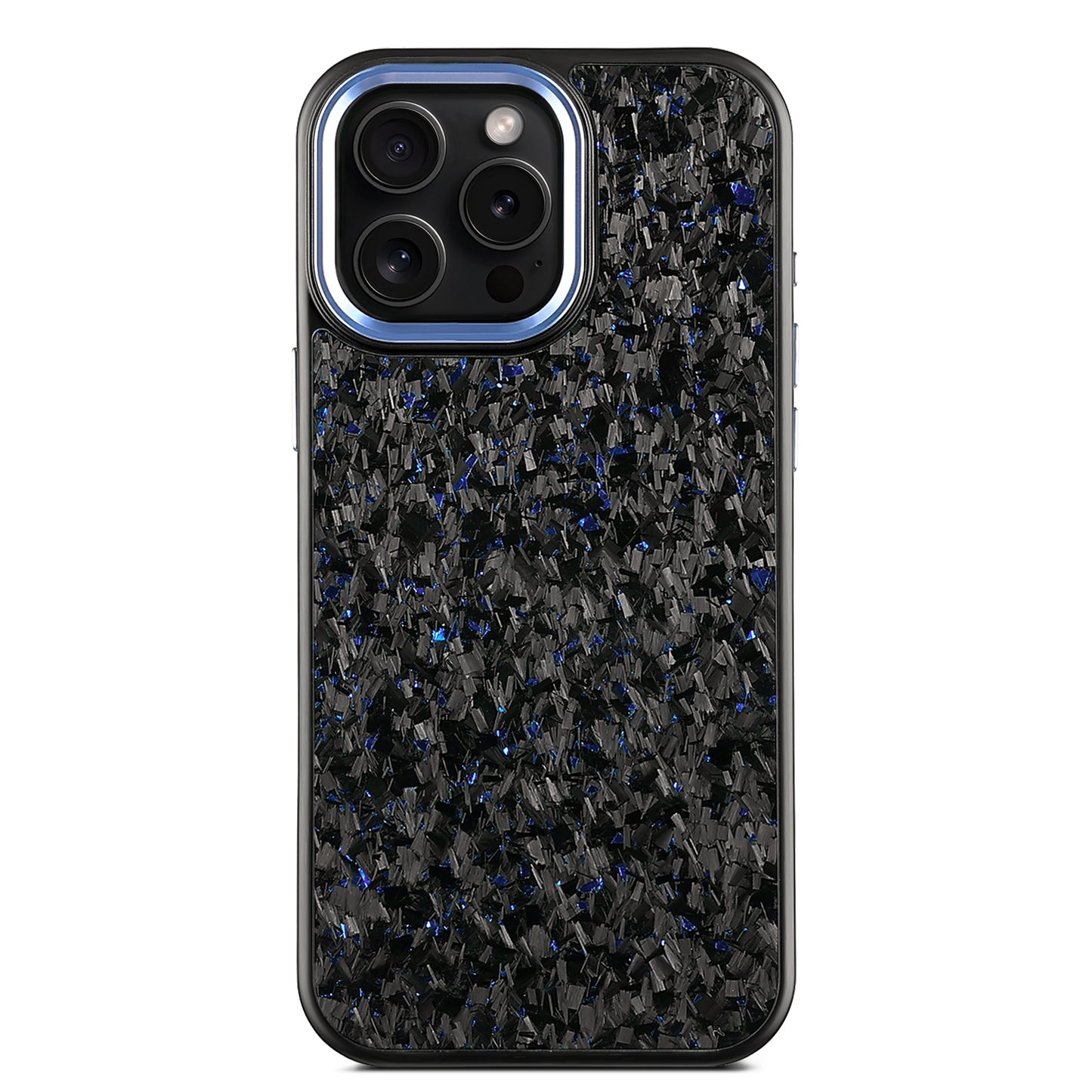 1. fine grain forged carbon fiber price blackcolor metal lens blue
