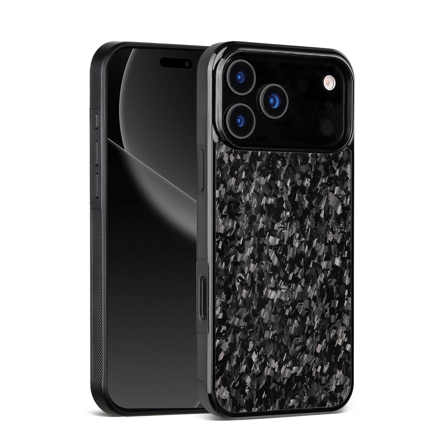 2.fine grain forged carbon fiber full black
