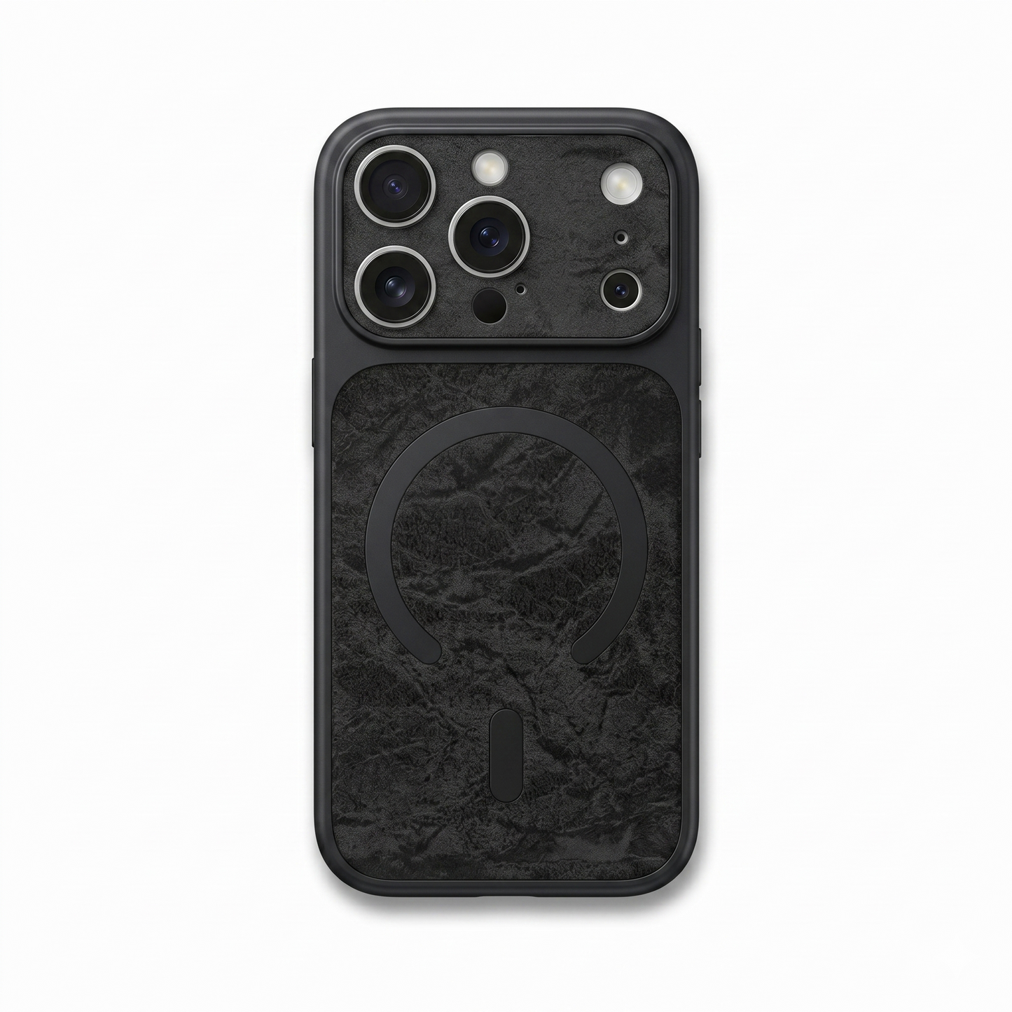 black schurend material (A)