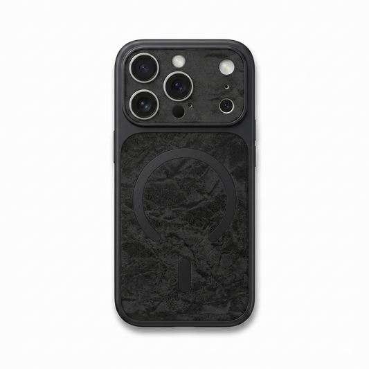 black schurend material (A)