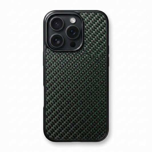 Green Carbon magsafe case (A)