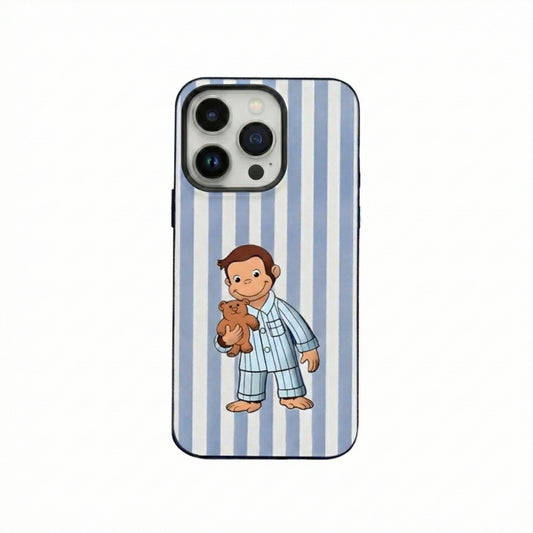 Pajama Monkey Blue Striped