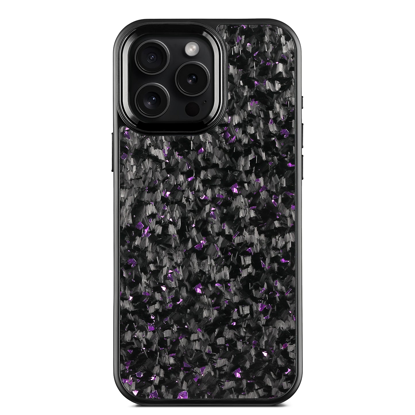 1. fine grain forged carbon fiber price blackcolor metal lens purple