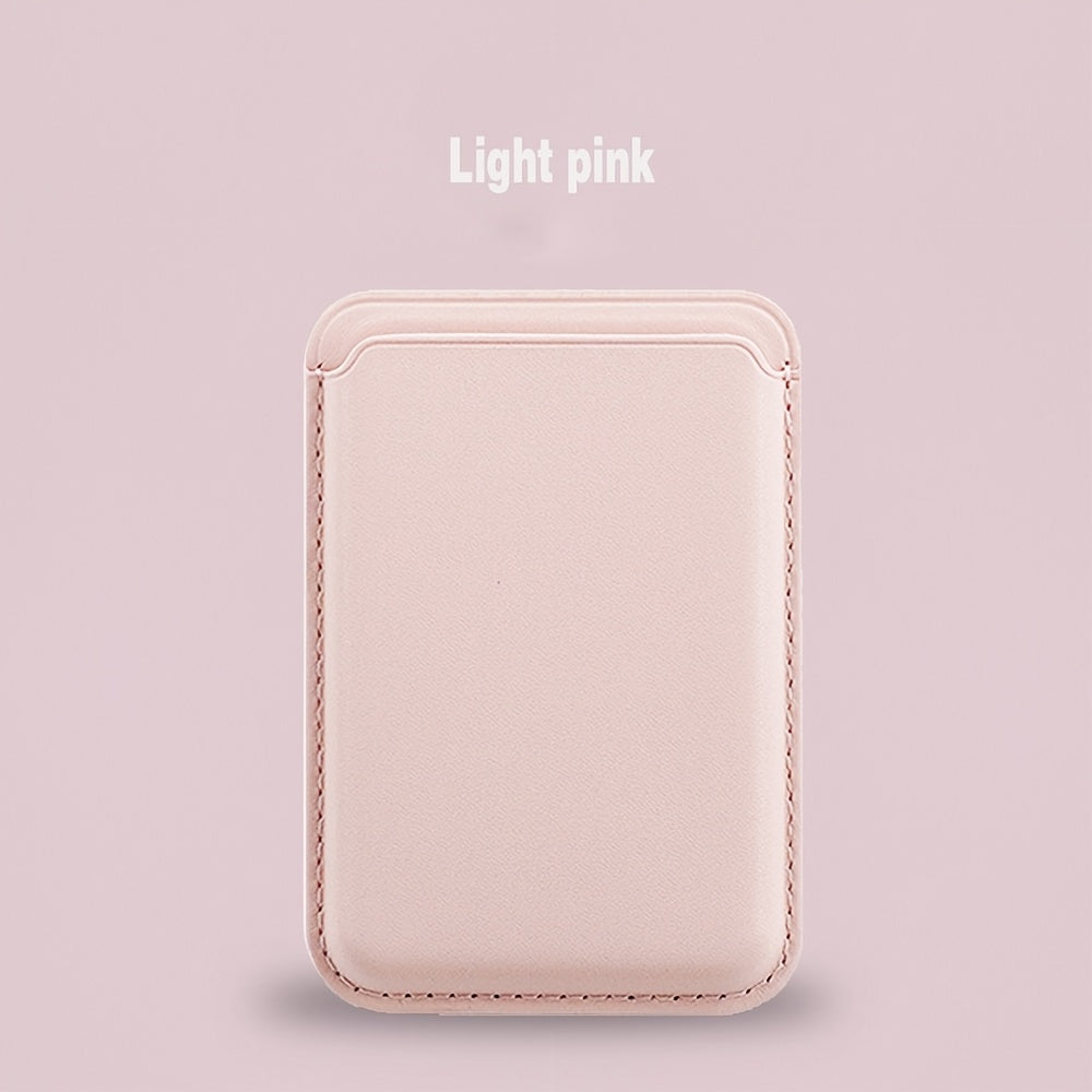 Magnetic Leather Card Holder