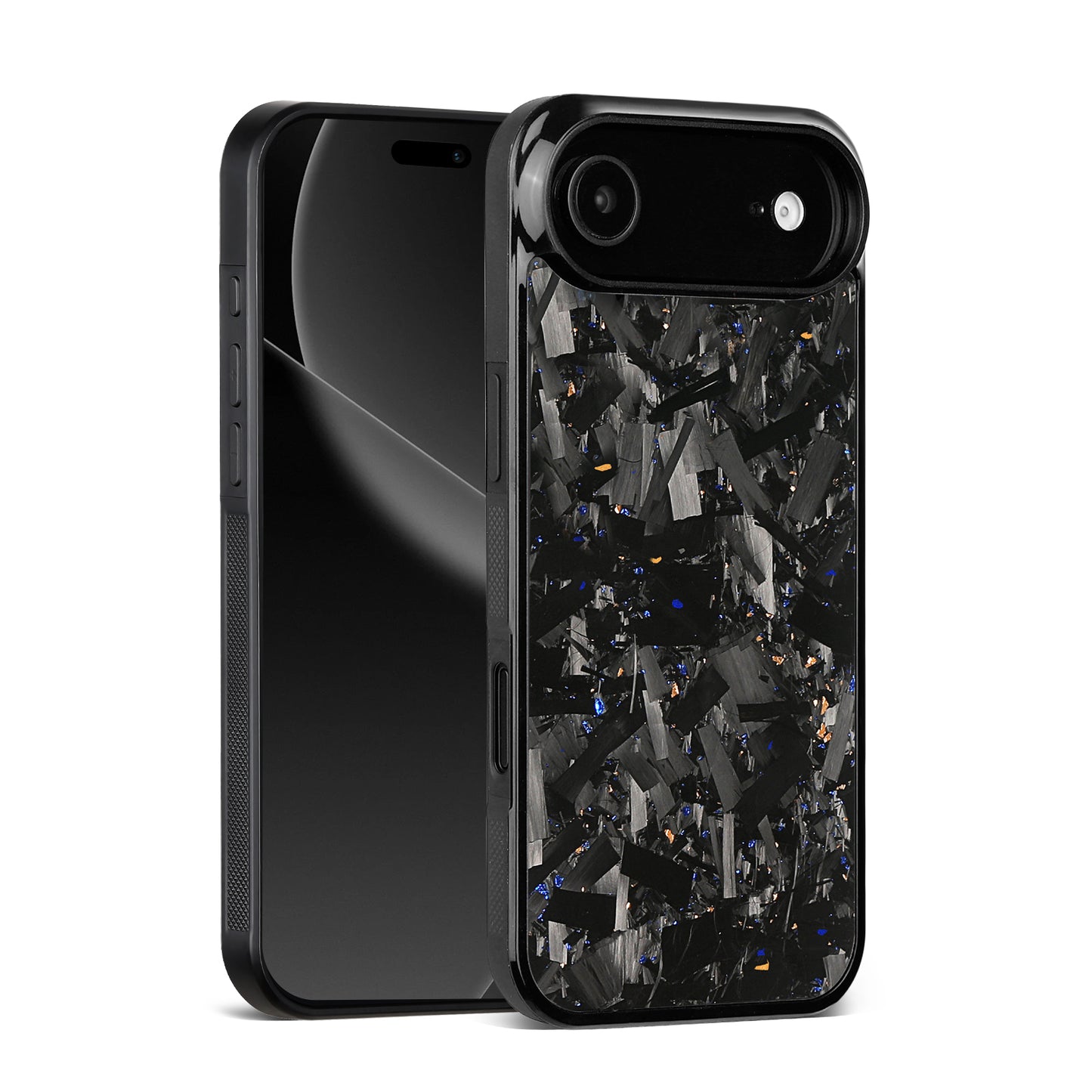 3.large grain forged carbon fiber blackcolor metal frame gold blue