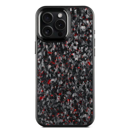 1. fine grain forged carbon fiber price blackcolor metal lens red