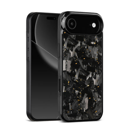 3.large grain forged carbon fiber blackcolor metal frame gold
