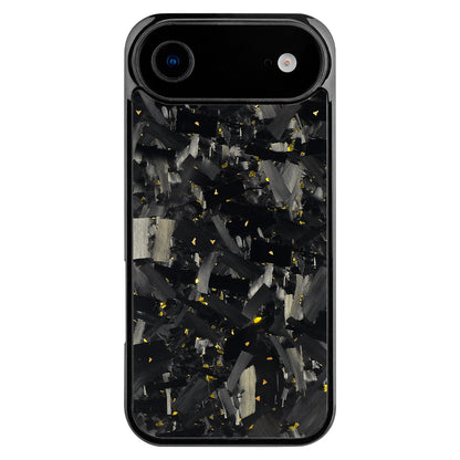 3.large grain forged carbon fiber blackcolor metal frame gold