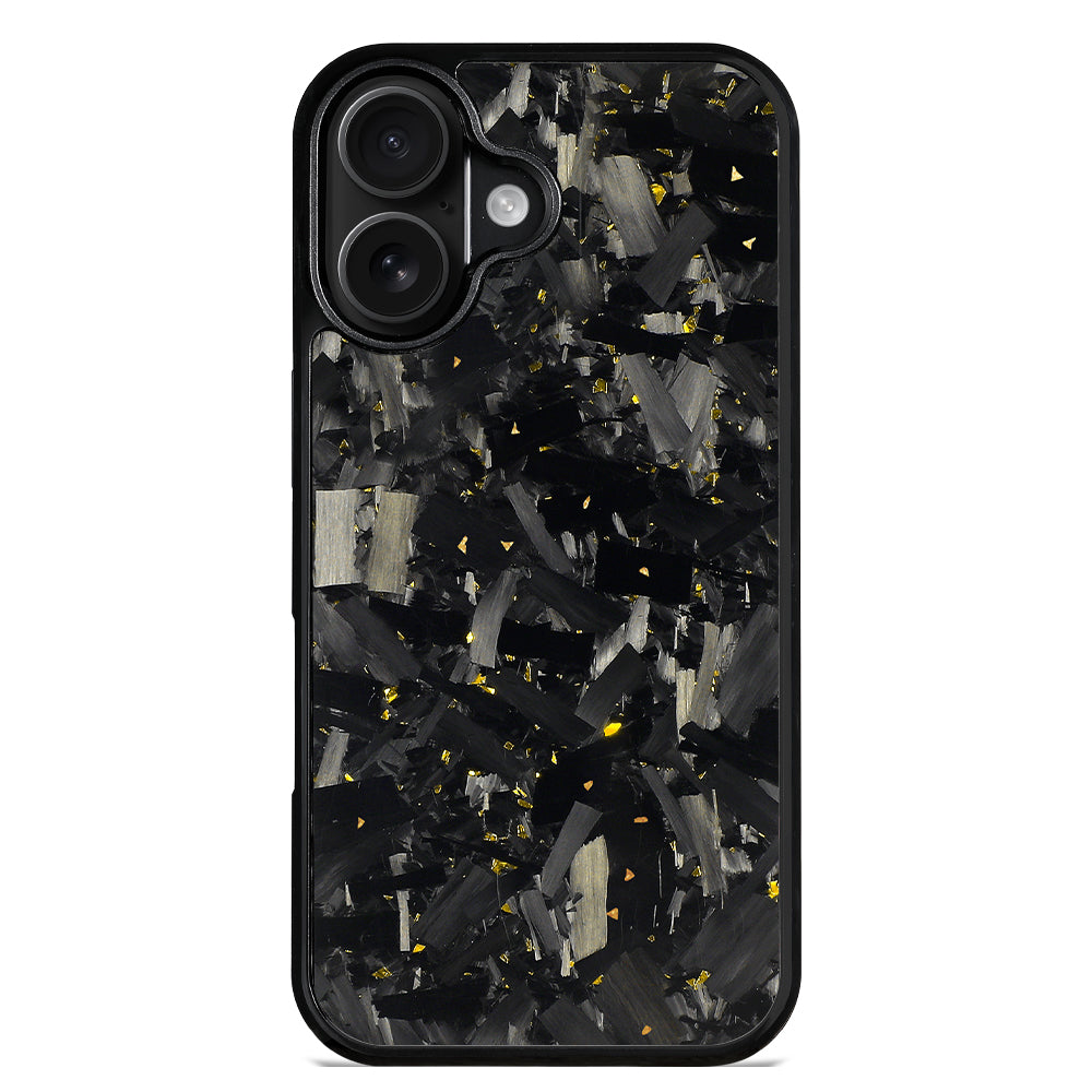 3.large grain forged carbon fiber blackcolor metal frame gold