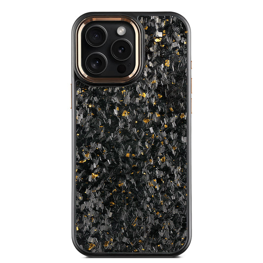 1. fine grain forged carbon fiber price blackcolor metal lens gold