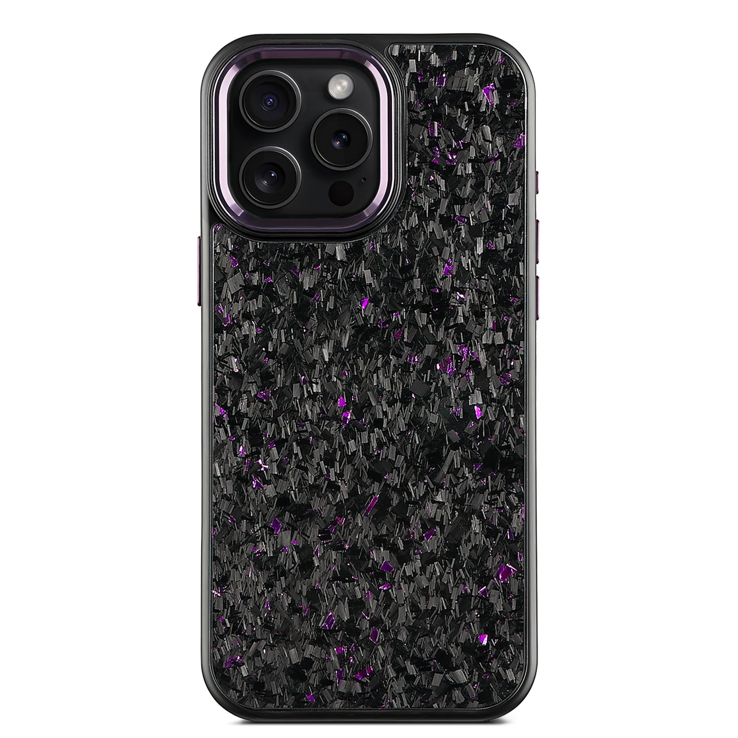 1. fine grain forged carbon fiber price blackcolor metal lens purple