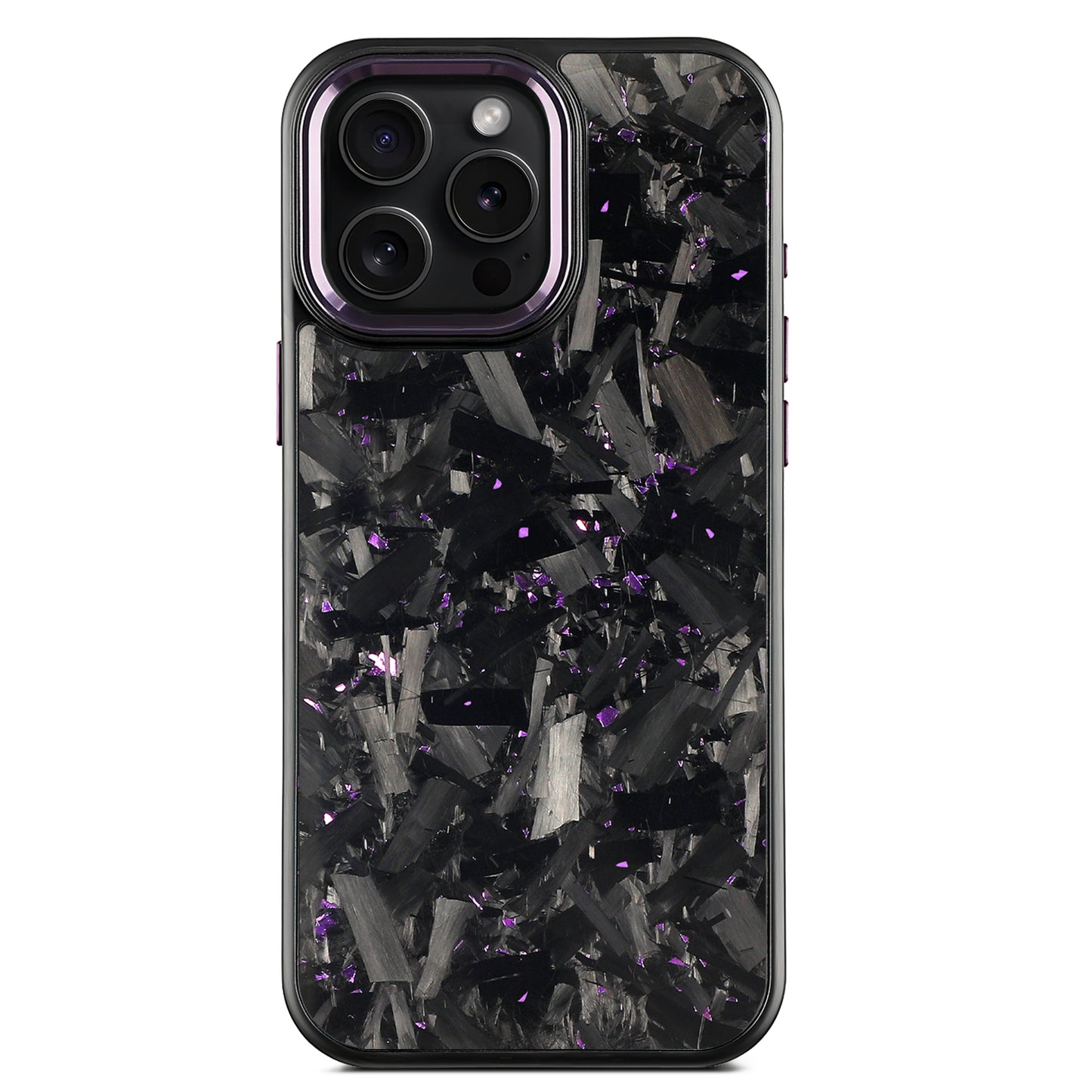 3.large grain forged carbon fiber blackcolor metal frame purple
