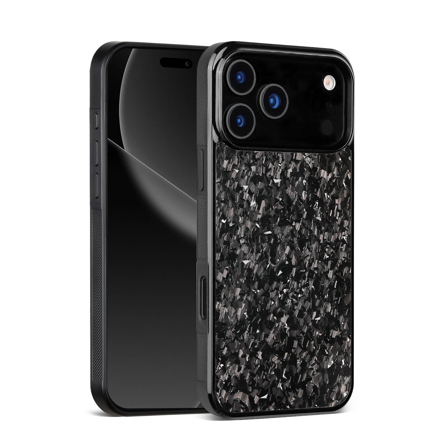2.fine grain forged carbon fiber full black